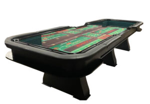 156" 13 foot craps table with custom felt