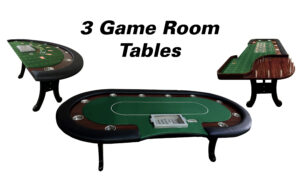 Premium gaming table set - normally in stock